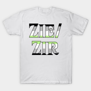 Agender Zie/Zir T-Shirt